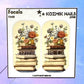 F448 Books with Flowers 1