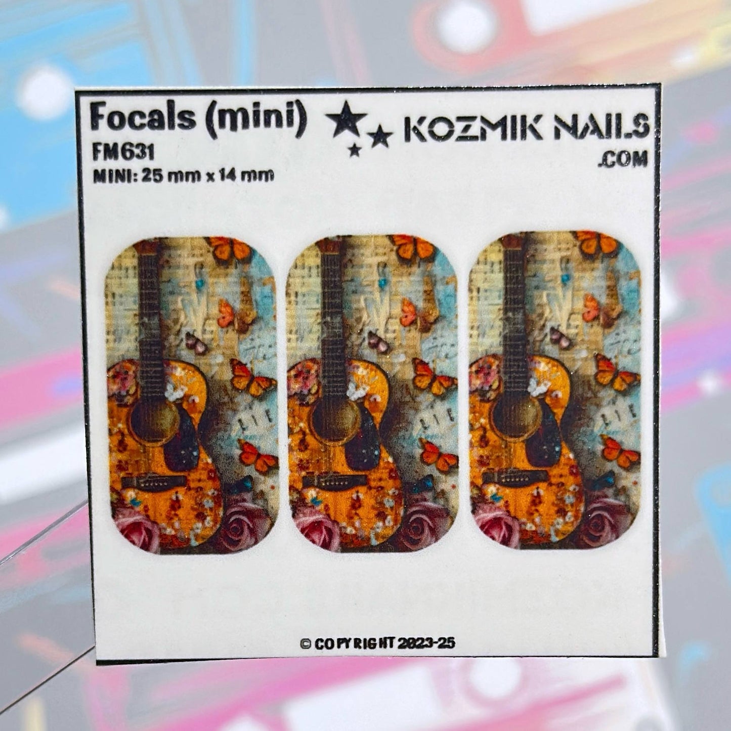 F631 Junk Journal Guitar