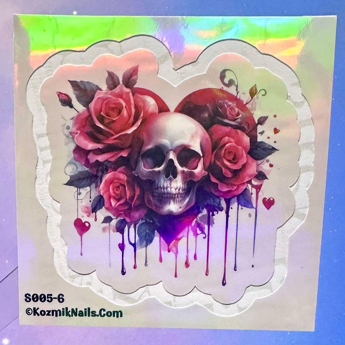 S005 Dark Love Decorative Stickers