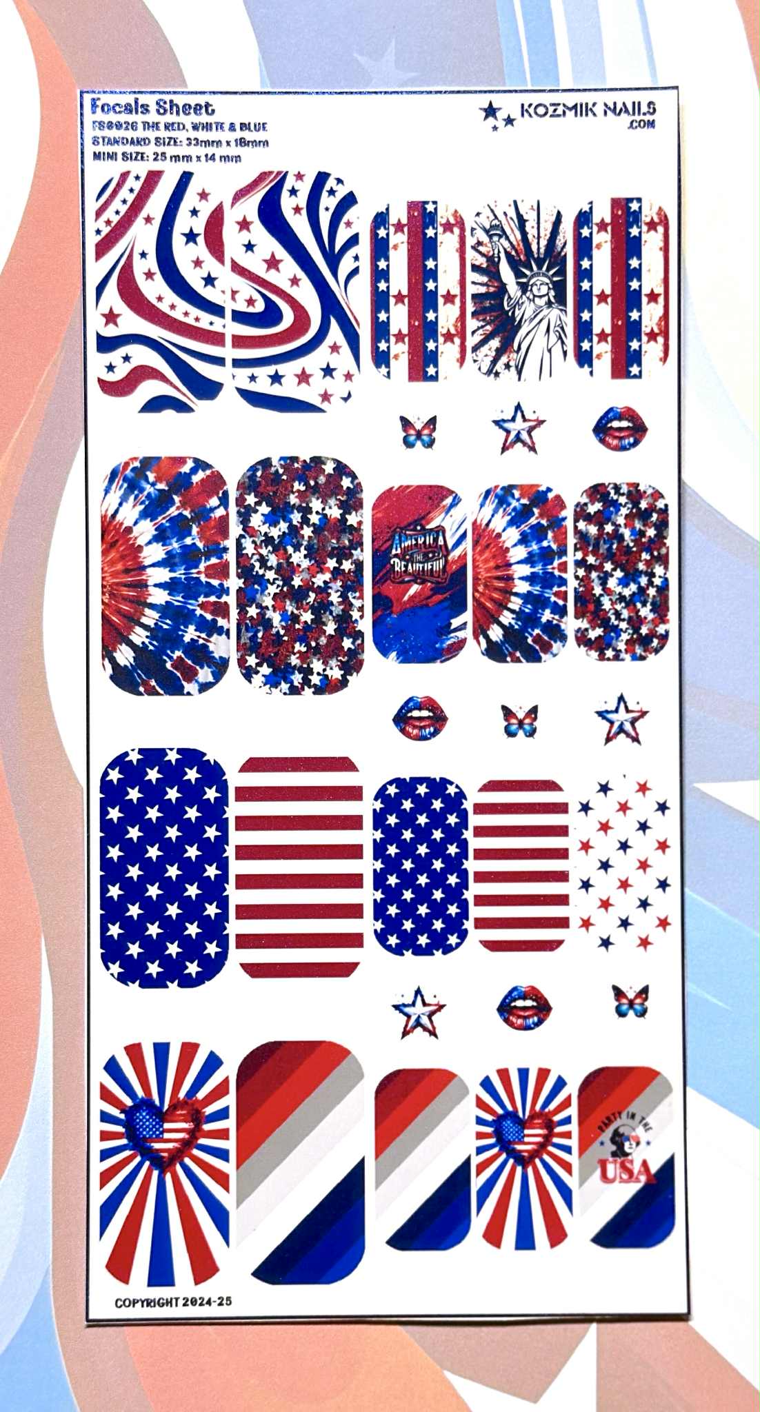 FS0026 The Red White and Blue