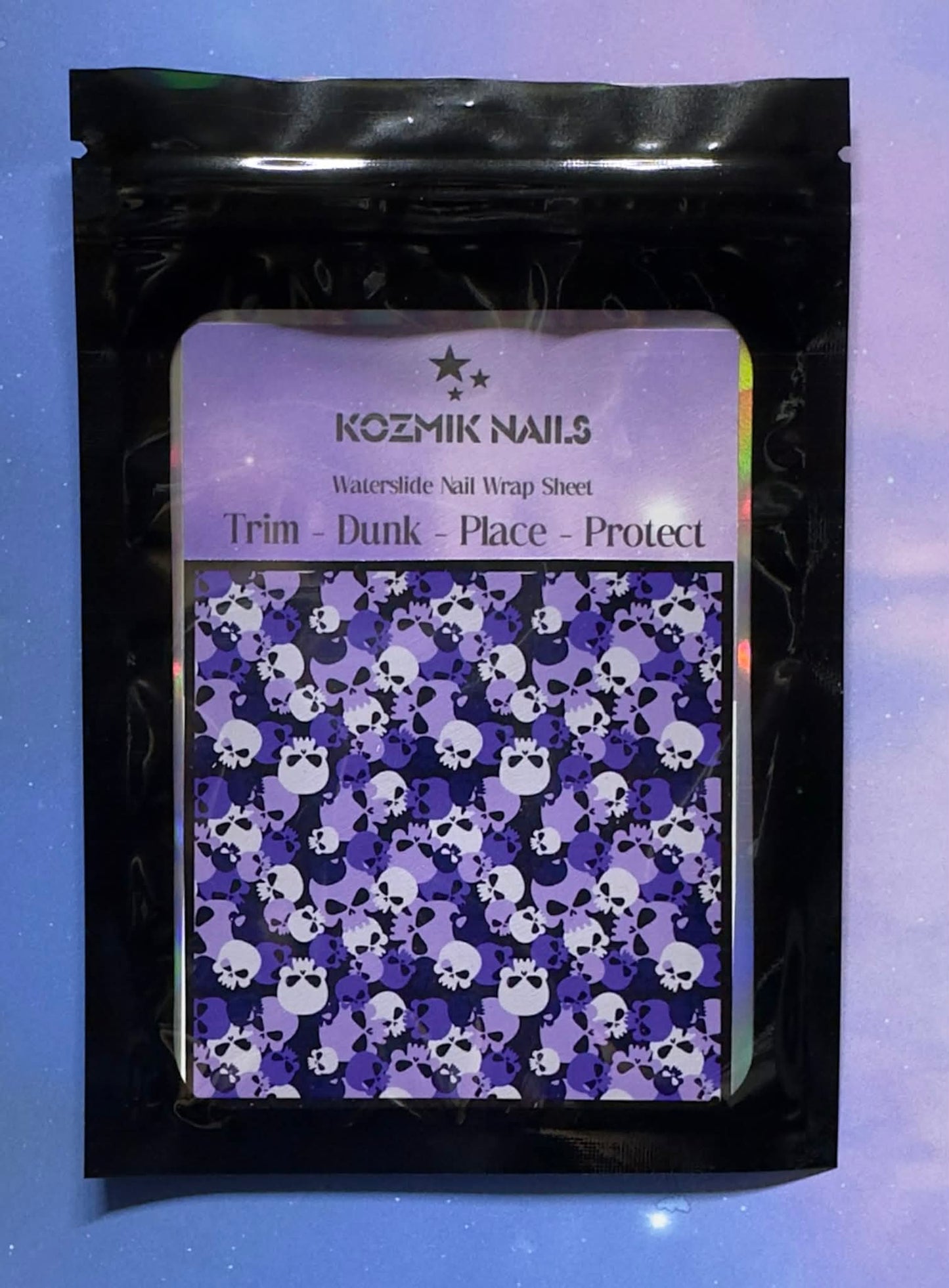 Skull Camo Purple