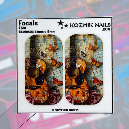 F631 Junk Journal Guitar