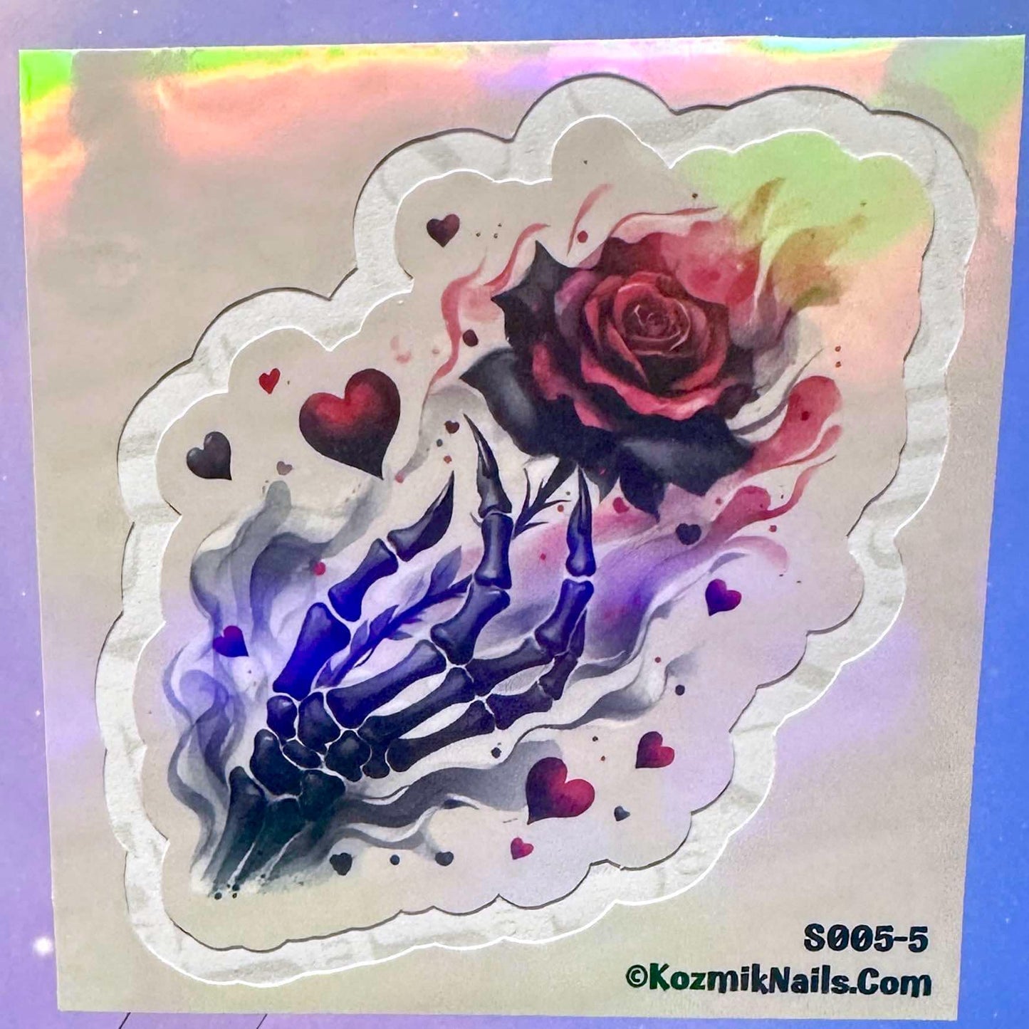 S005 Dark Love Decorative Stickers