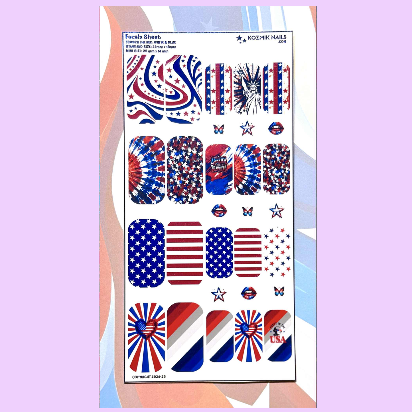 FS0026 The Red White and Blue