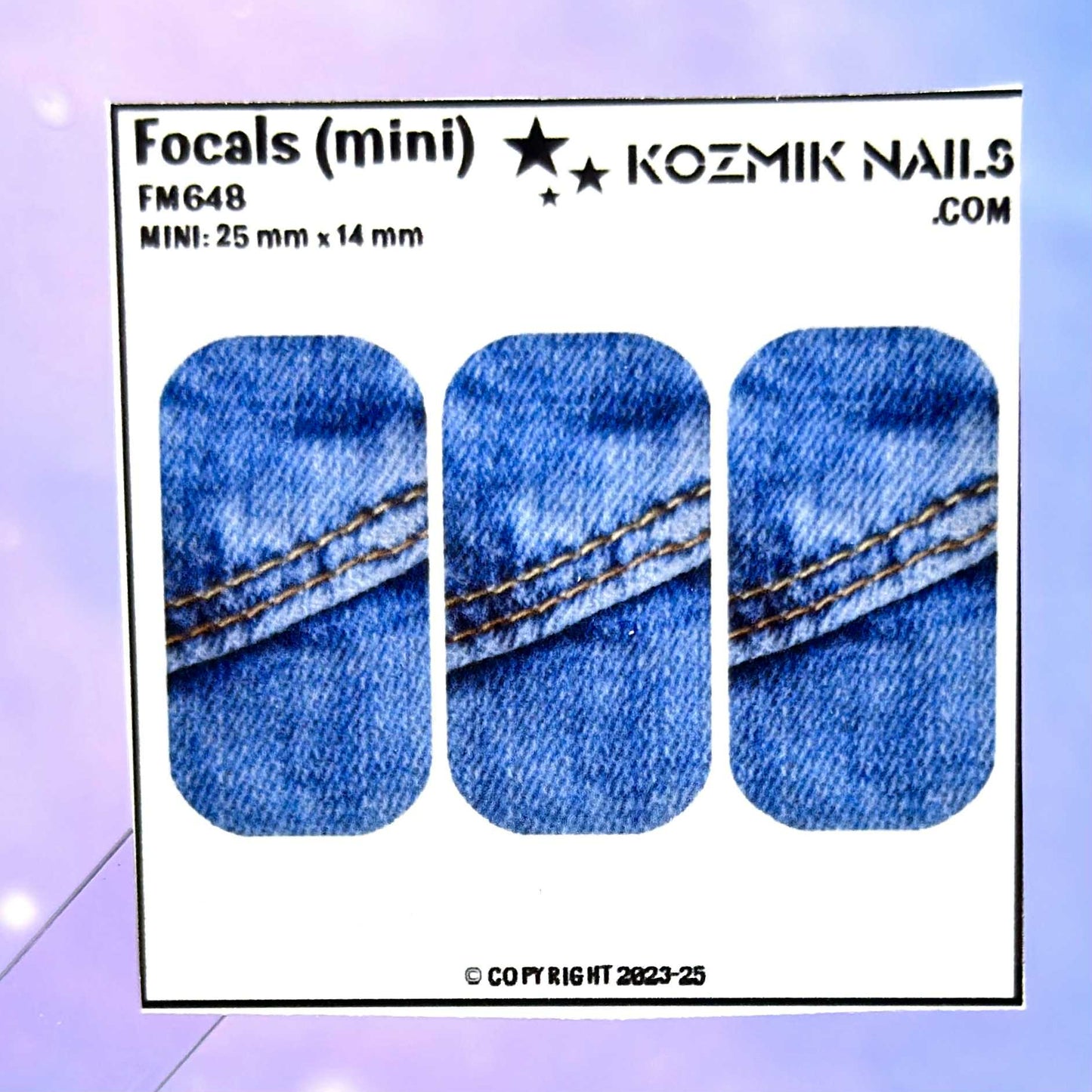 F648 Demin Back Pocket 2