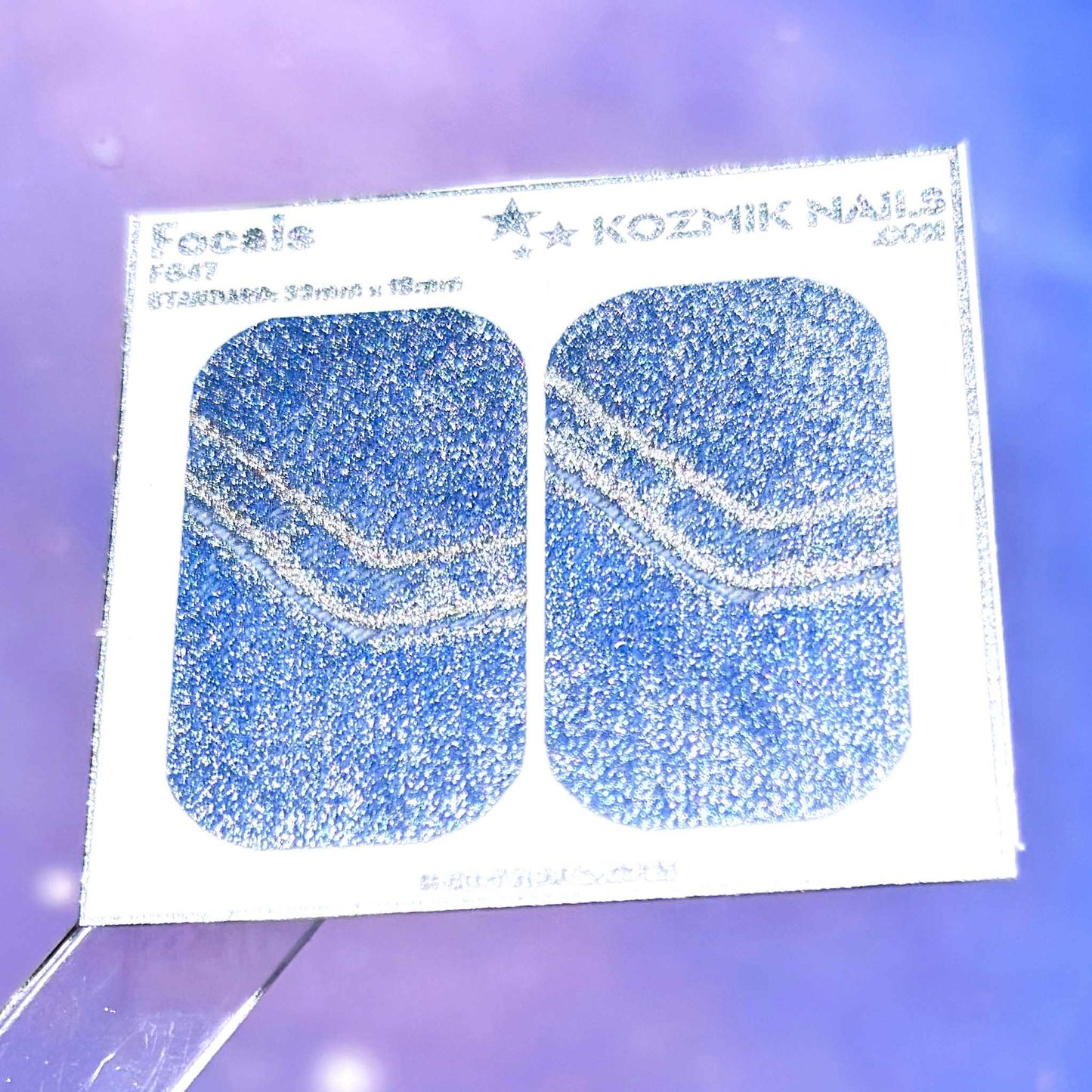 F647 Demin Back Pocket