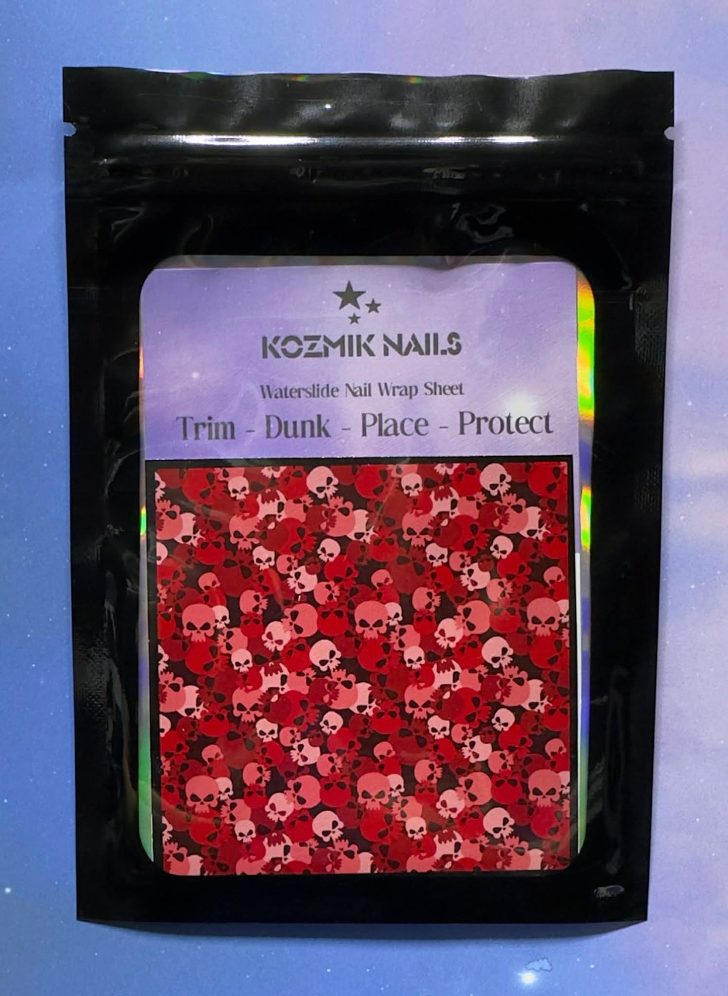 Skull Camo Red