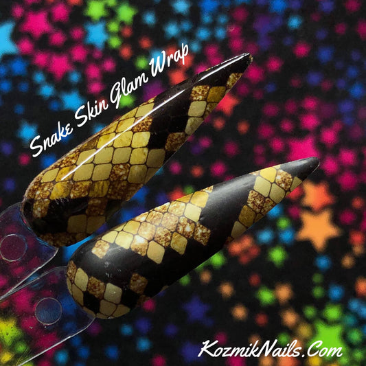 Glam peau de serpent