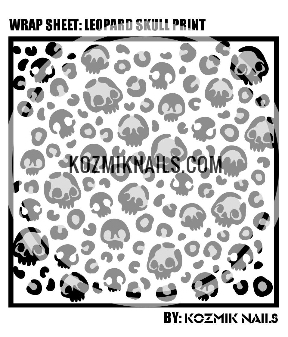 Leopard Skull Print