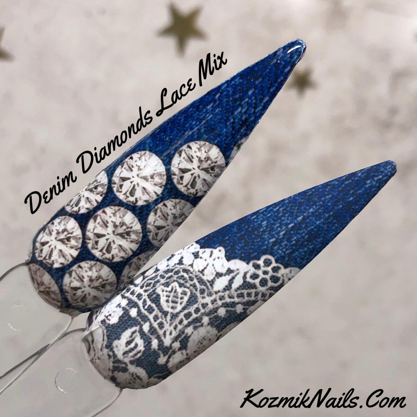 Denim Diamonds & Lace Mix