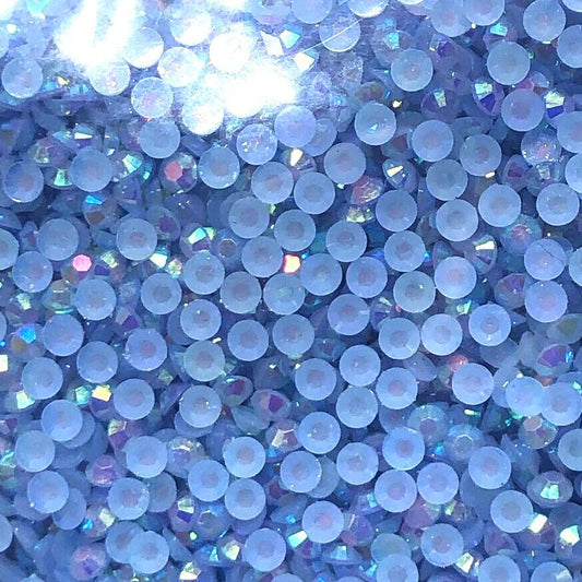 Strass gelée bleue de 3 mm