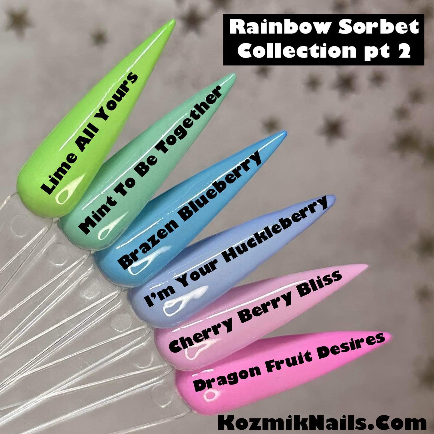 Rainbow Sorbet Collection Pt 2