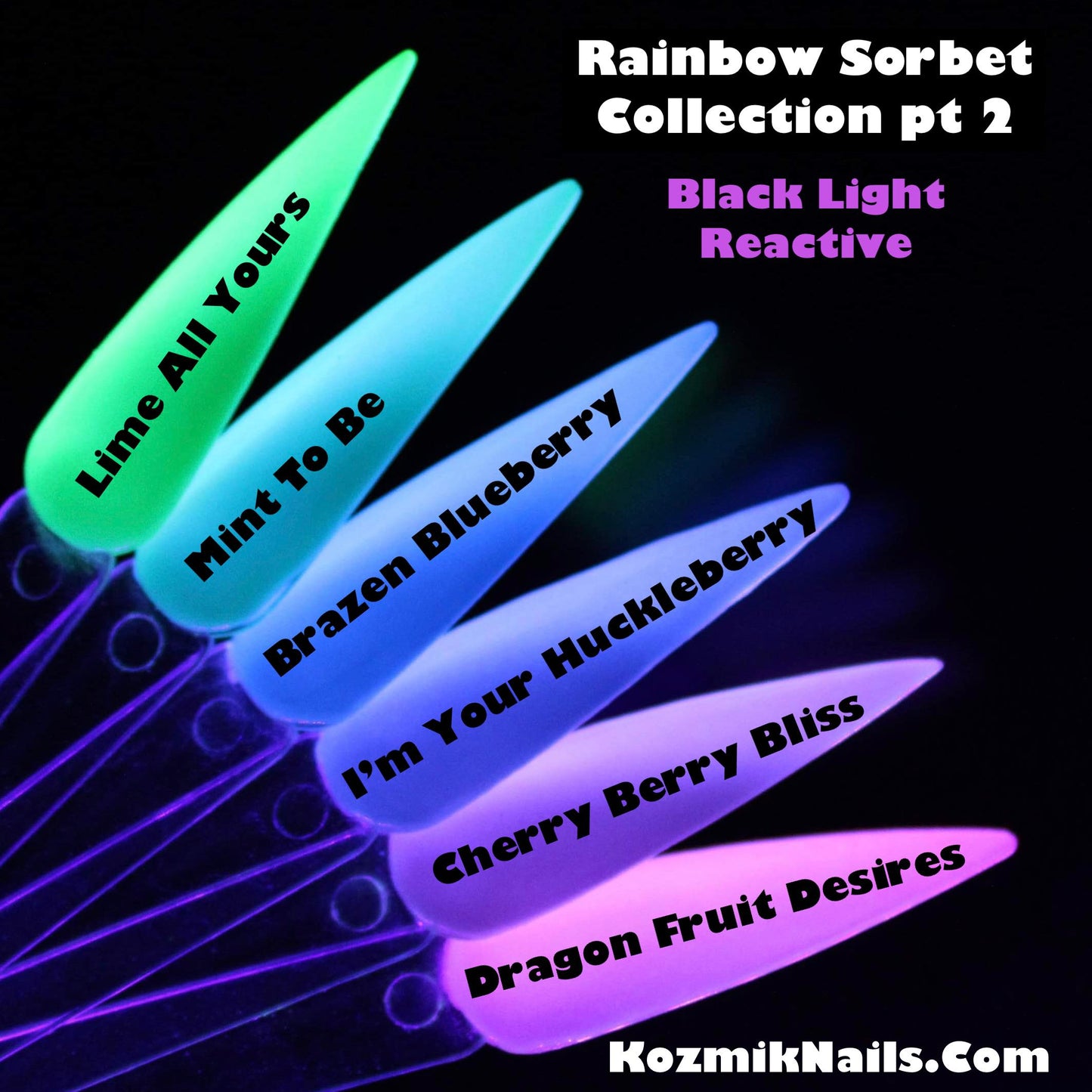 Rainbow Sorbet Collection Pt 2