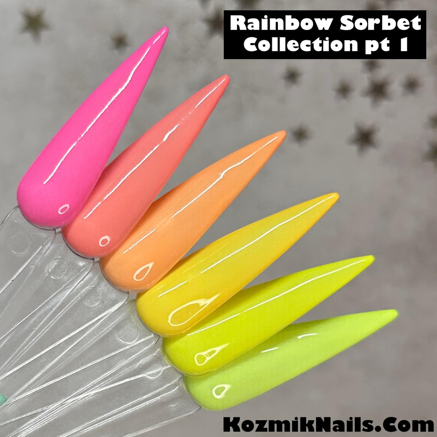 Rainbow Sorbet Collection Pt 1